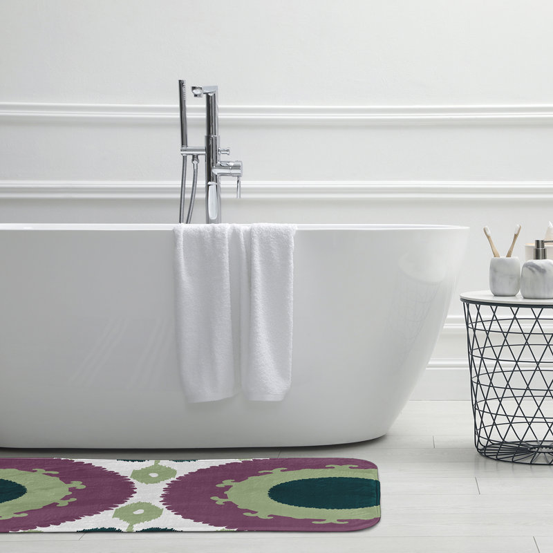 Tapis de bain, Vert, L 21 po x L 34 po