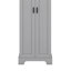Armoire de rangement avec deux portes pour salle de bain, bureau, tablette réglable-2275936