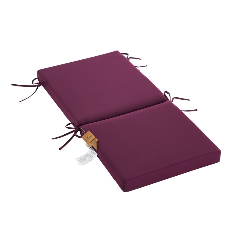 Outdoor 3'' Seat / Back Cushion, Purple
