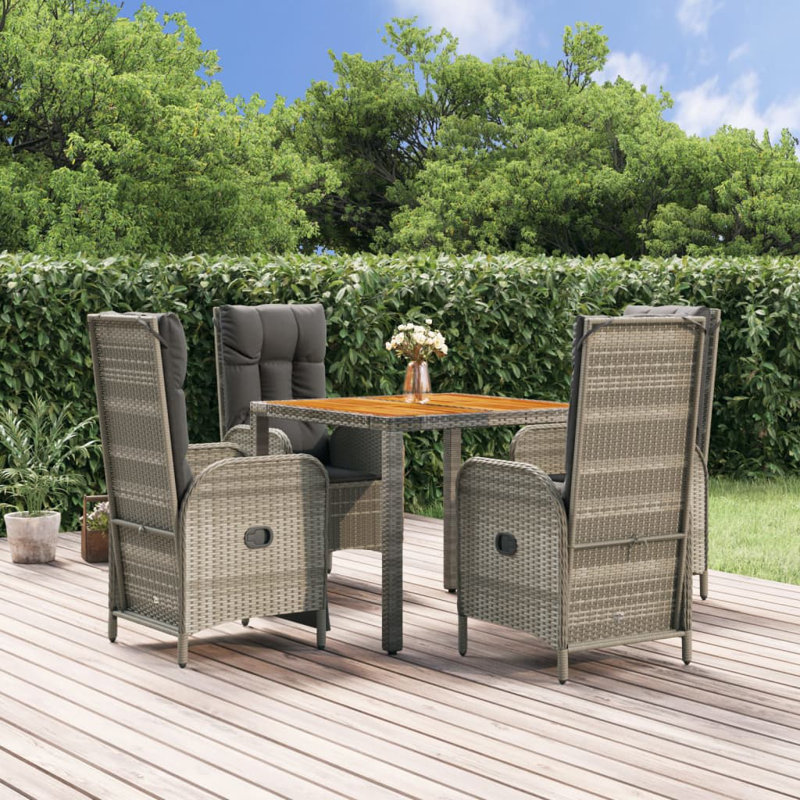 Ensemble repas d'extérieur carré L 35,4 po Statko