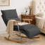 Fauteuil inclinable en velours côtelé Corduroy avec repose-pieds réglable et dossier à 3 positions-740822344