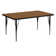 Goddard 24''W x 48''L Rectangular HP Laminate Activity Table - Adjustable Legs
