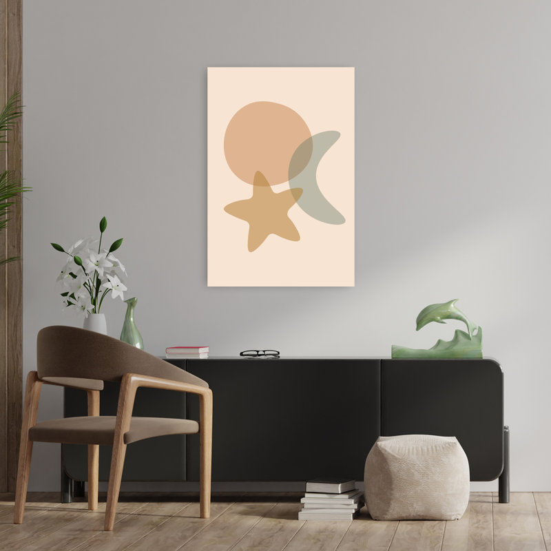Art contemporain contemporain abstrait, H 36 po x l 24 po