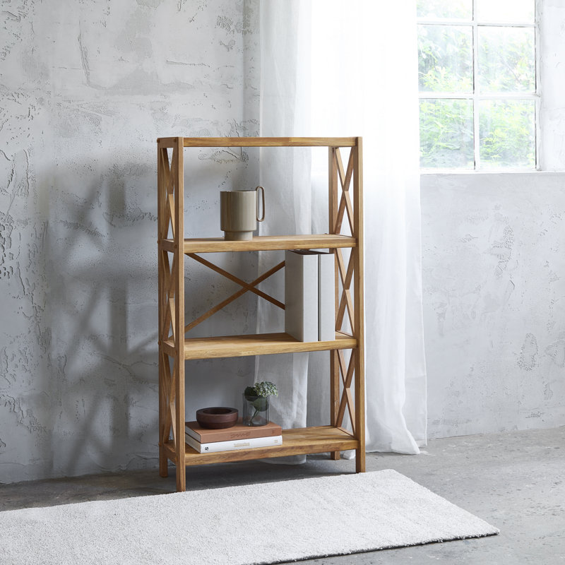 Catherin 124cm H x 70cm W Etagere Bookcase