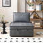 Fauteuil Lazy, canapé-lit escamotable, canapé confortable