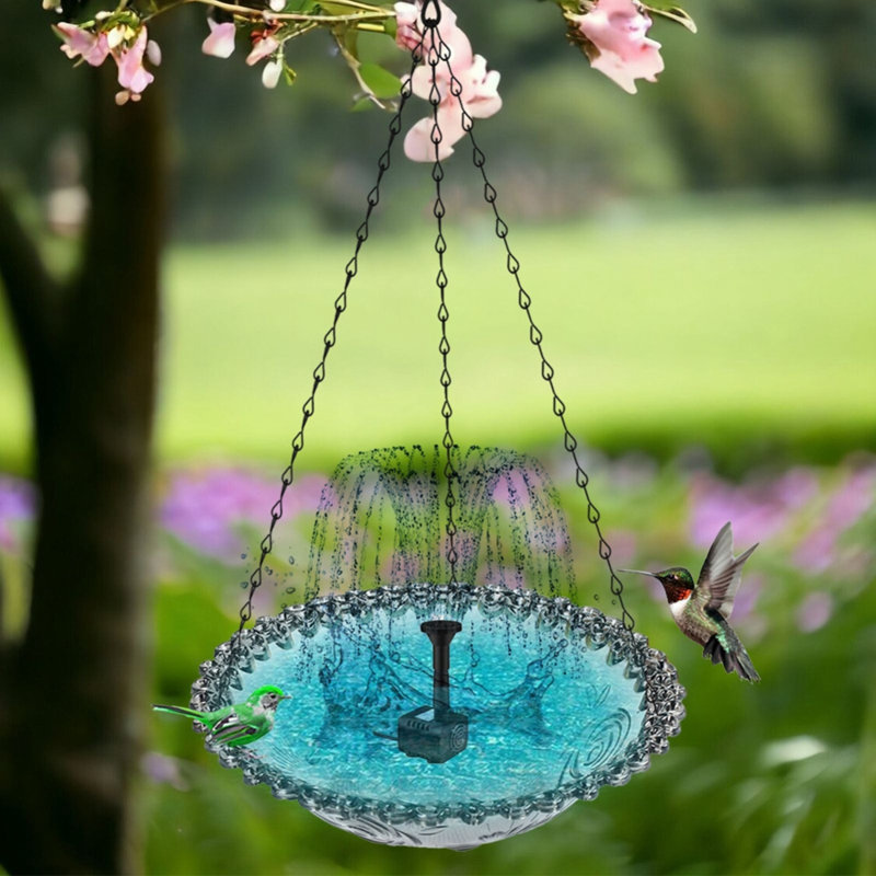 Fontaine flottante solaire pour animaux de compagnie, Gris