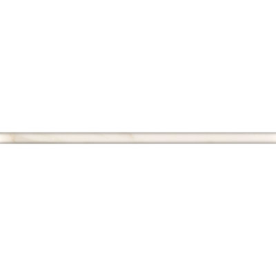 Calacata Oro 12" x 0.5" Marble Pencil Liner Tile Trim
