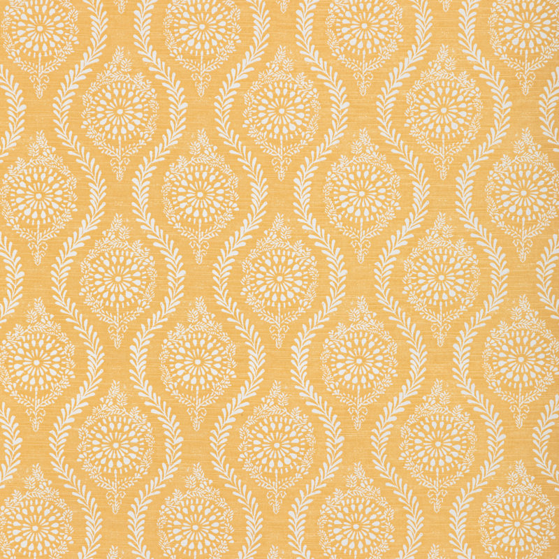 Manoir Marindol Print Fabric, Canary