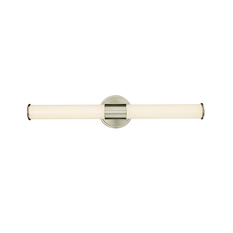 2 - Light Dimmable LED Bath Bar, Modern Gold