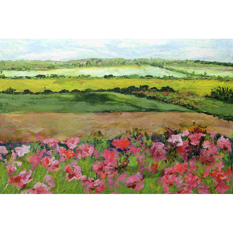 «Ginger Green» par Allan Friedlander, reproduction sur toile tendue, H 8 po x l 12 po