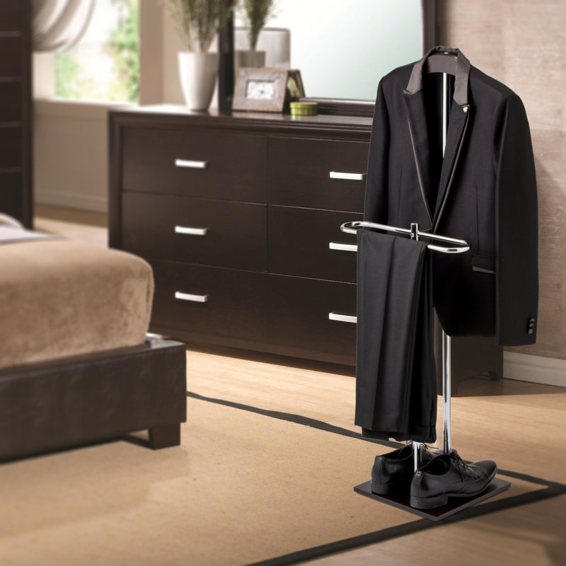 Freestanding Valet Stand Coat Rack