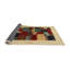 Tapis beige/noir/rouge contemporain-1426393282