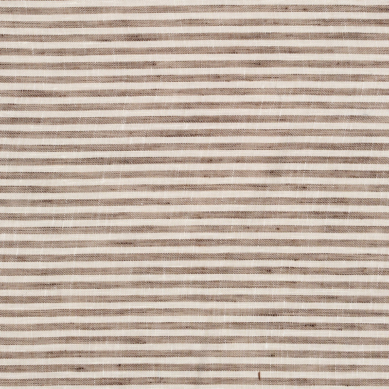 Tori Stripe Sheer Fabric, Brown