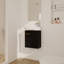 Meuble-lavabo à fermeture en douceur avec lavabo-518753469