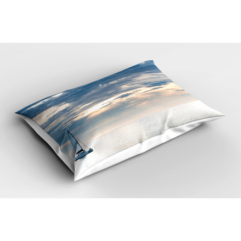 Narwhal Polyester Sham Set, Twin