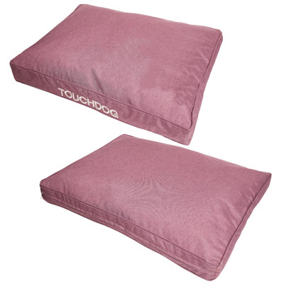 Tapis pour chien surélevé rectangulaire résistant à l'eau Touchdog «Hushky»