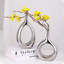 Vase en argent brillant