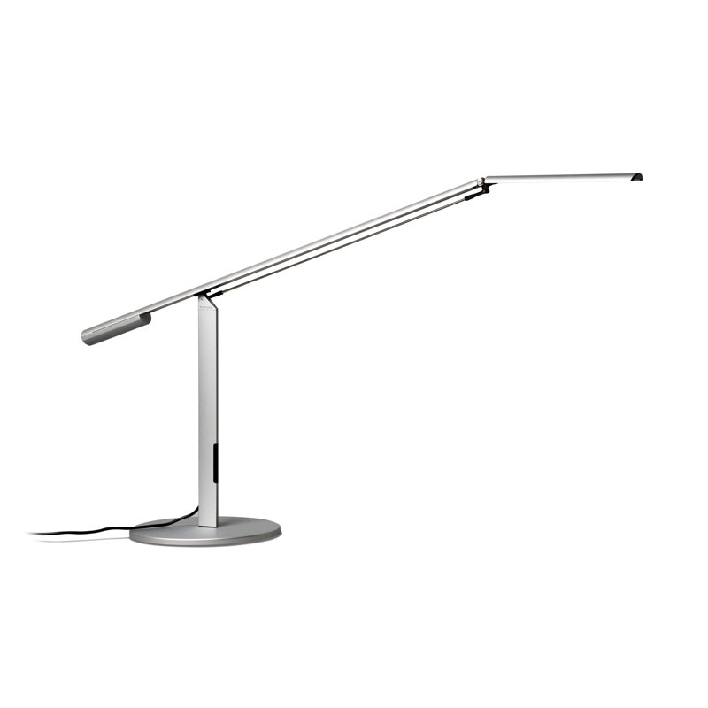 Equo Desk Table Lamp, Silver, Warm