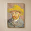 Autoportrait, 1887 par Vincent Van Gogh - Impression sur toile-1281279430