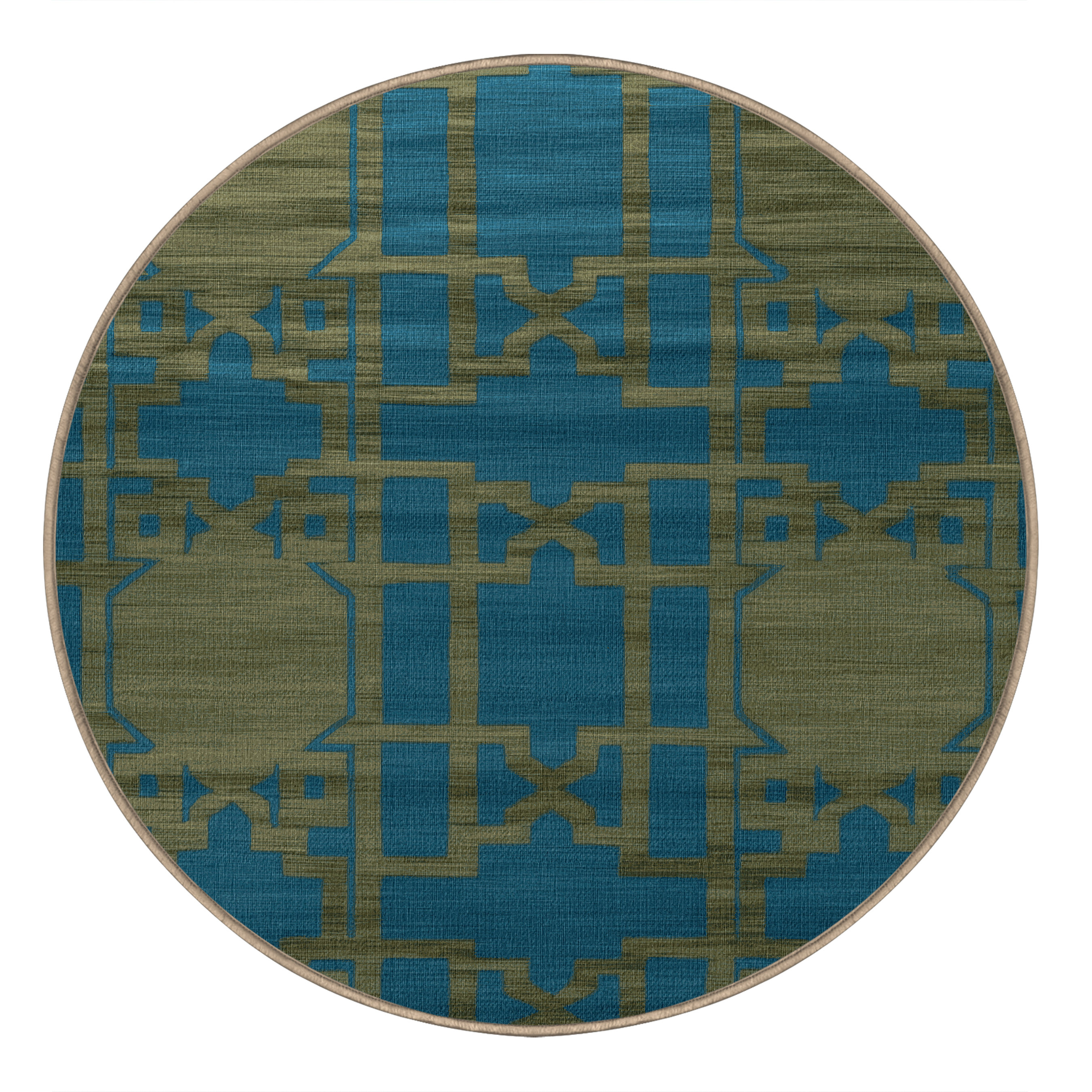 One Allium Way Machine Washable Trellis Brown Area Rug - Wayfair Canada
