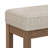 Milltown Ottoman Bench with Upholstered Seat and Solid Wood Frame-1598132949-1481793513