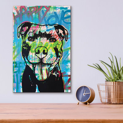 «Happy Love Pitbull» par Dean Russo