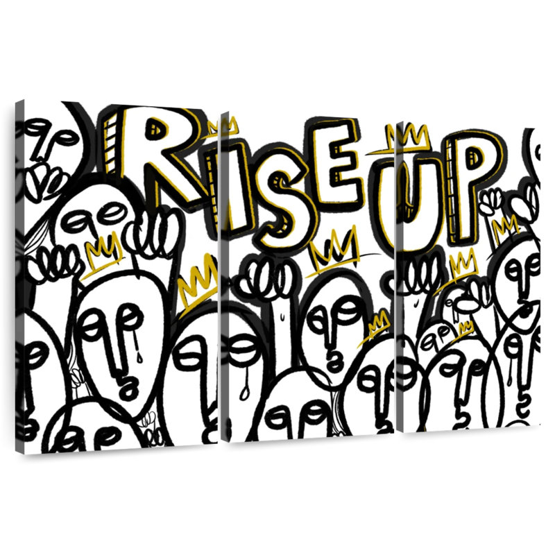 Tergel Rise Up I, 20" H x 33" W