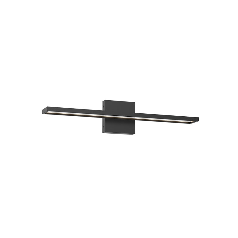Brio 1 - Light LED Bath Bar, Black