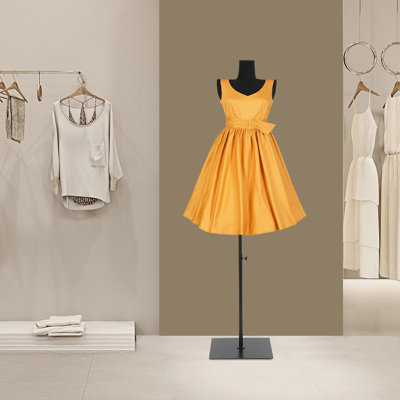 Clothing Display Mannequin With Stand (Height Adjustable)