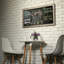 Wall Mounted Chalkboard, 19.7" x 35.4"