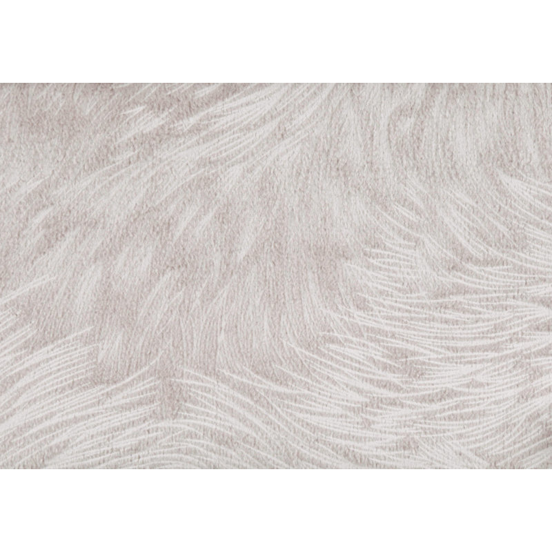 Coussin 100% coton à fermeture à glissière, Taupe