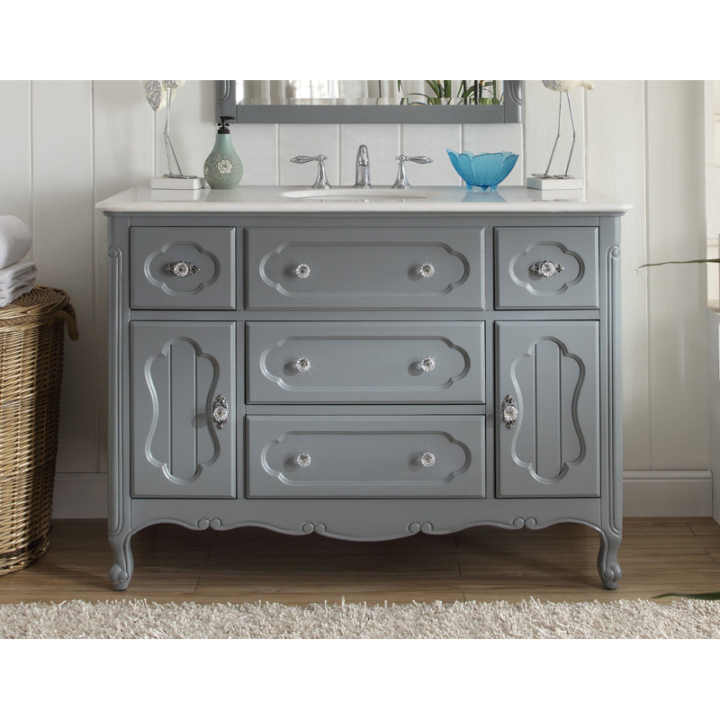 Ensemble de meuble-lavabo simple 48 po Albertine