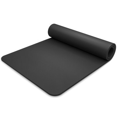 TPE Eco-Friendly Yoga Mat 11mm Thick Non-Slip Exercise Mat for Yoga Pilates & Home Fitness with Carrying Strap