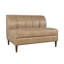 Banc modulaire en similicuir Banquette