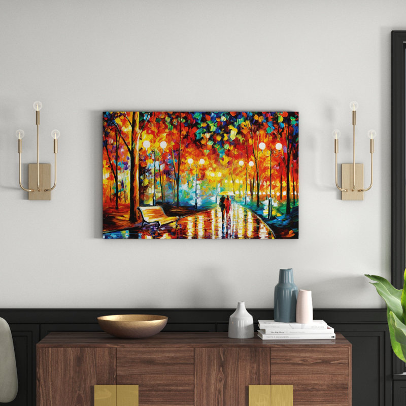 Rain's Rustle II - Wrapped Canvas Painting, 101.6 cm H x 66.04 cm W x 1.91 cm D