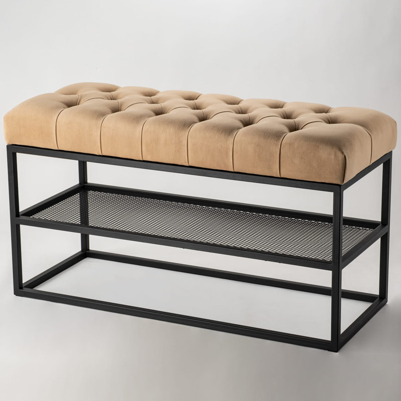 Avaeah Upholstered Storage Bench, 40cm H x 110cm W x 35cm D