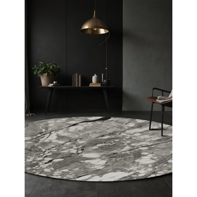 Silky Soft Plush Black Area Rug