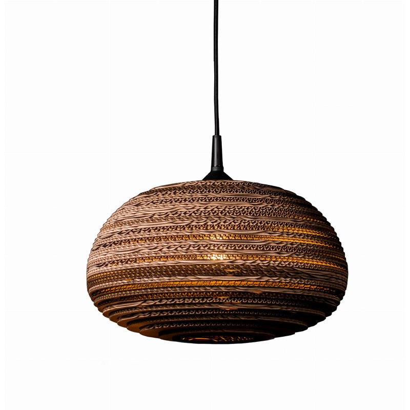 Stanstead 1 - Light Brown Geometric Pendant