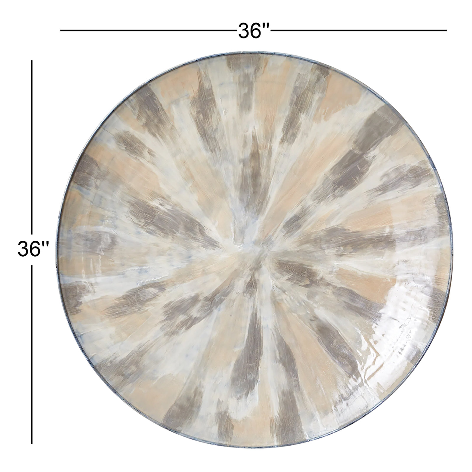 Eytan Metal Decorative Plate 1