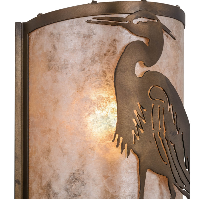 Rustic Lodge 1 - Light Flush Mounted Sconce