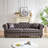Faux Leather Sofa Tech Fabric Chesterfield Sofa with Rolled Arms Sofa-1947107593-1947107700