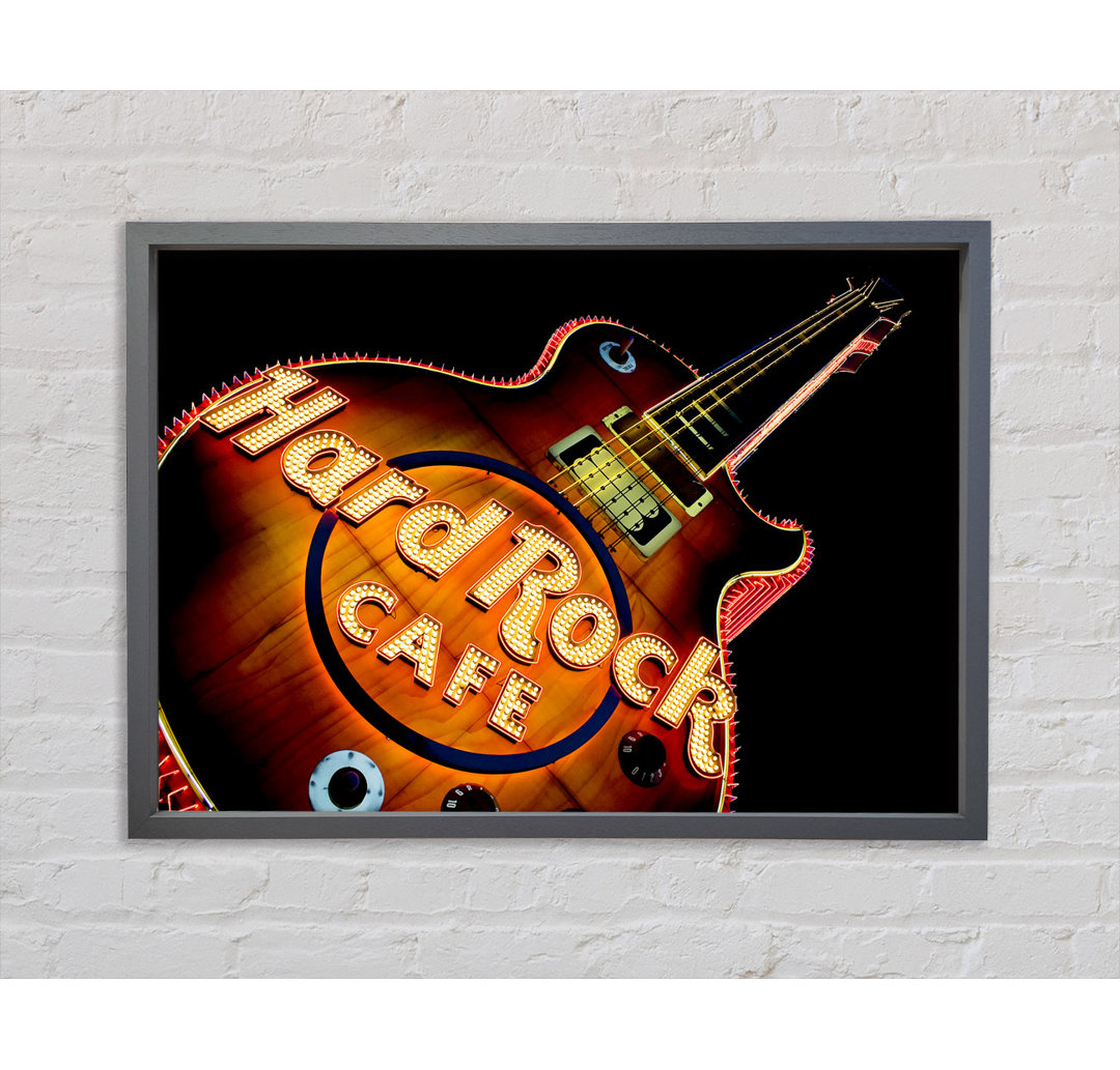 Hard Rock Cafe Gitarre - Drucken