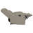 Beige Manual Reclining Loveseat