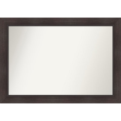 Miroir mural de salle de bain Sloped Espresso