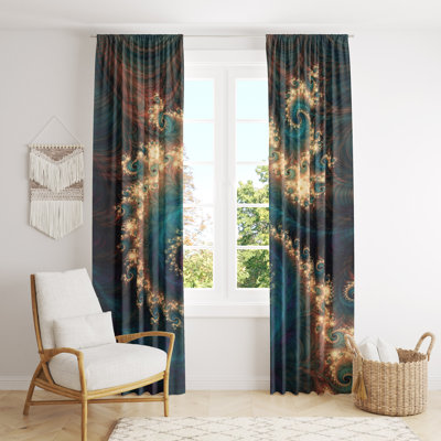 Semi Sheer Curtain Pair