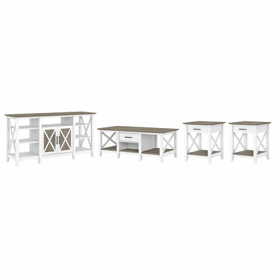 Huckins 4 - Piece Living Room Table Set