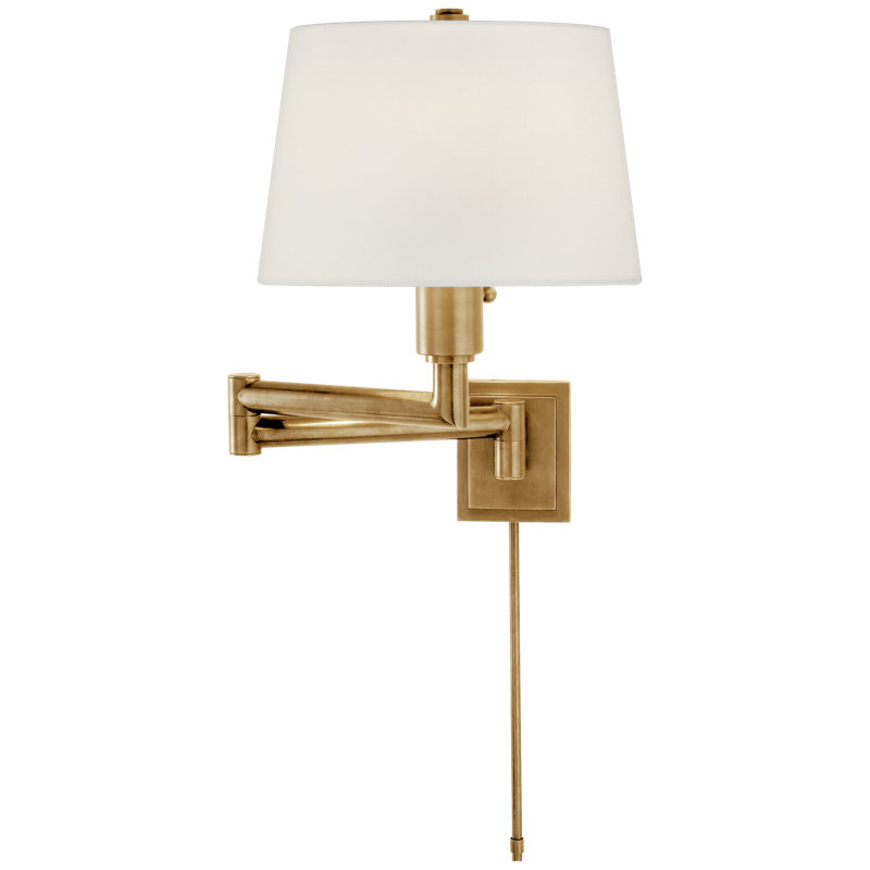 Chunky 1 - Light Swing Arm, Antique Burnished Brass