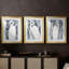 ANIMALS Series CECLxxIV - Impression encadrée sur mesure de qualité supérieure - 3 pièces-1414837586-1414837598