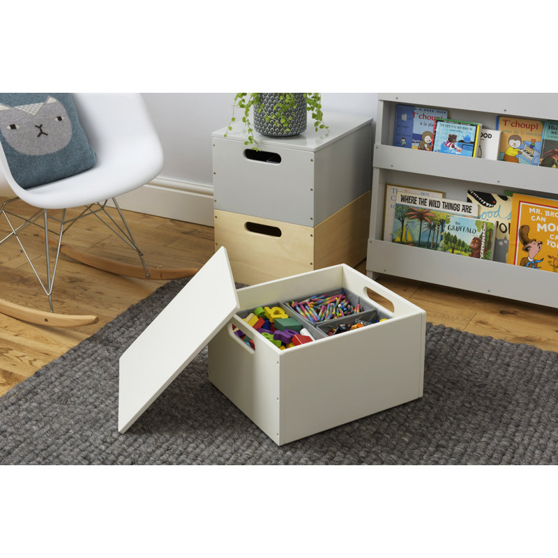 Boîte à jouets Rhona, Laque à base d'eau