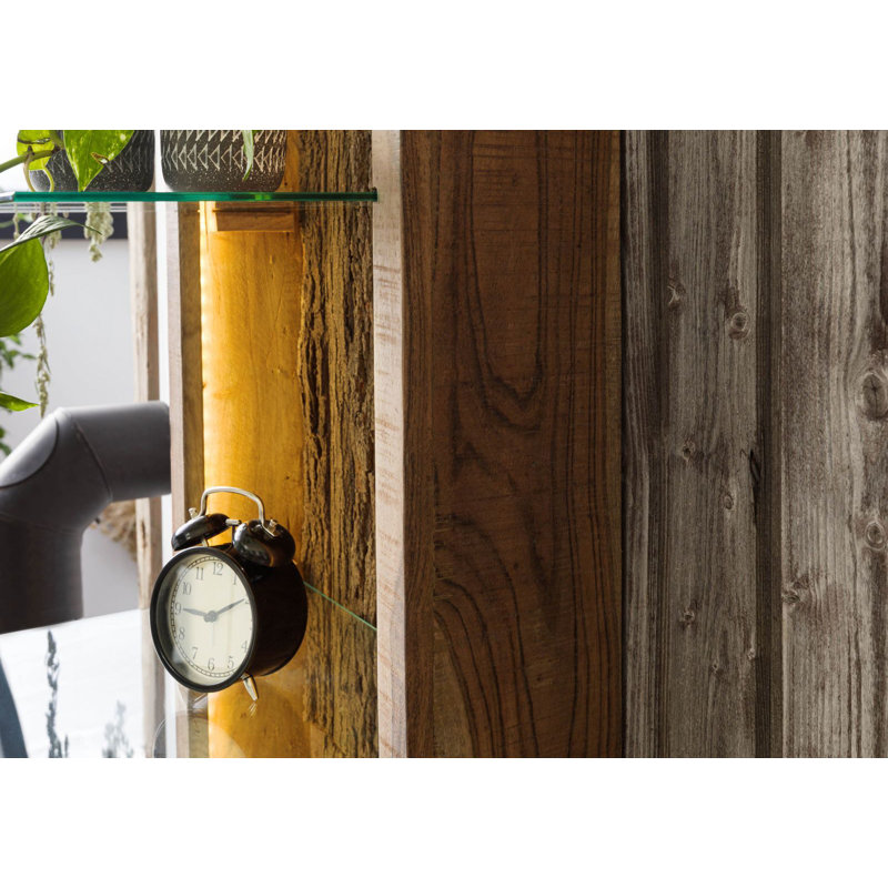 Wall Mounted Curio Cabinet with Lighting